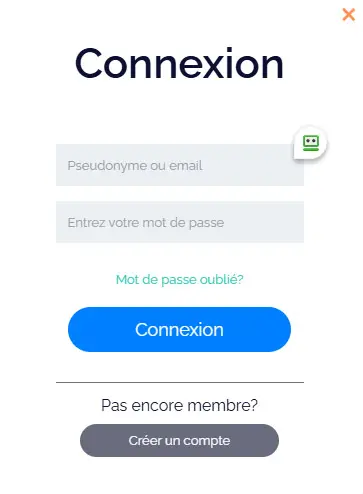 Conexión de los miembros de BETZORRO CASINO