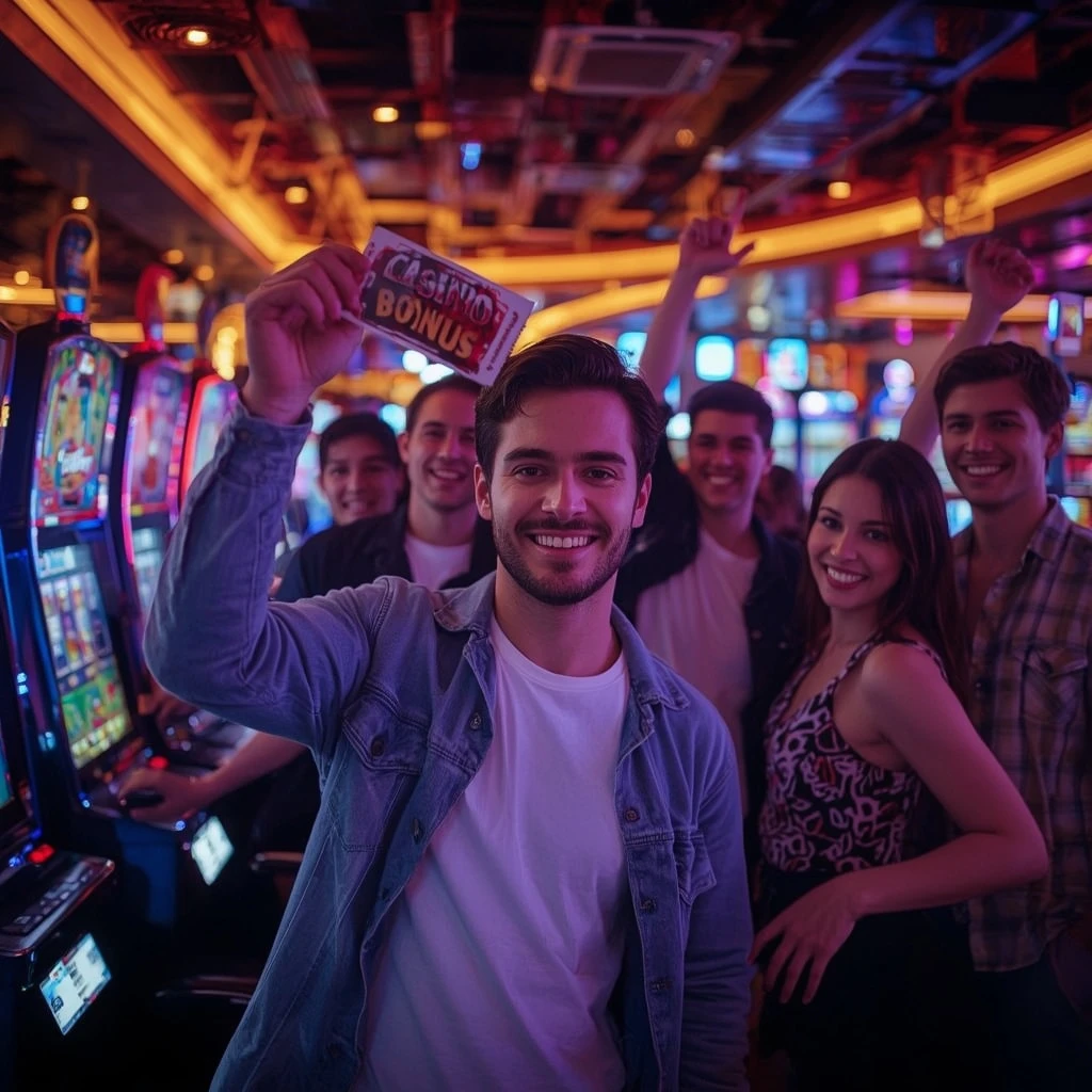 una persona con un bono de BETZORRO CASINO